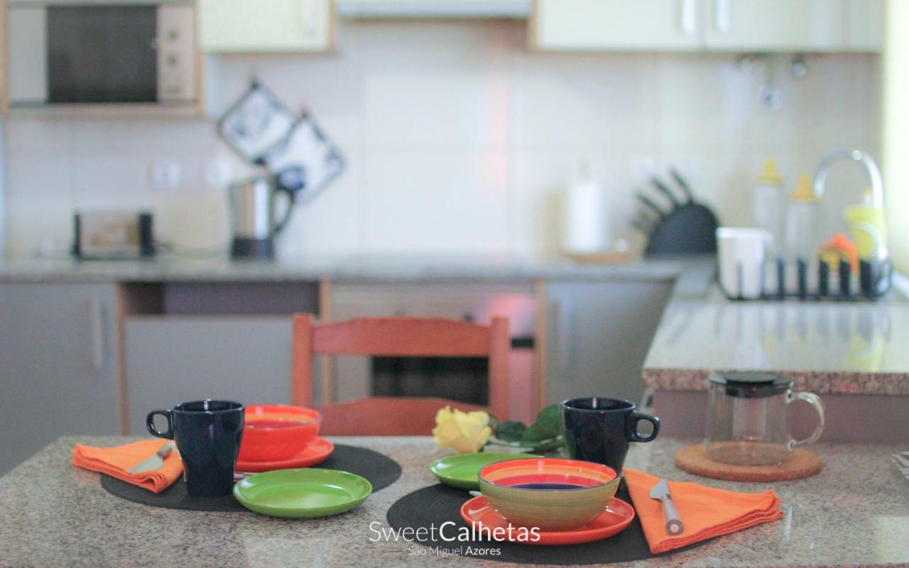 Sweet Calhetas Apartment Рибейра Гранде Екстериор снимка